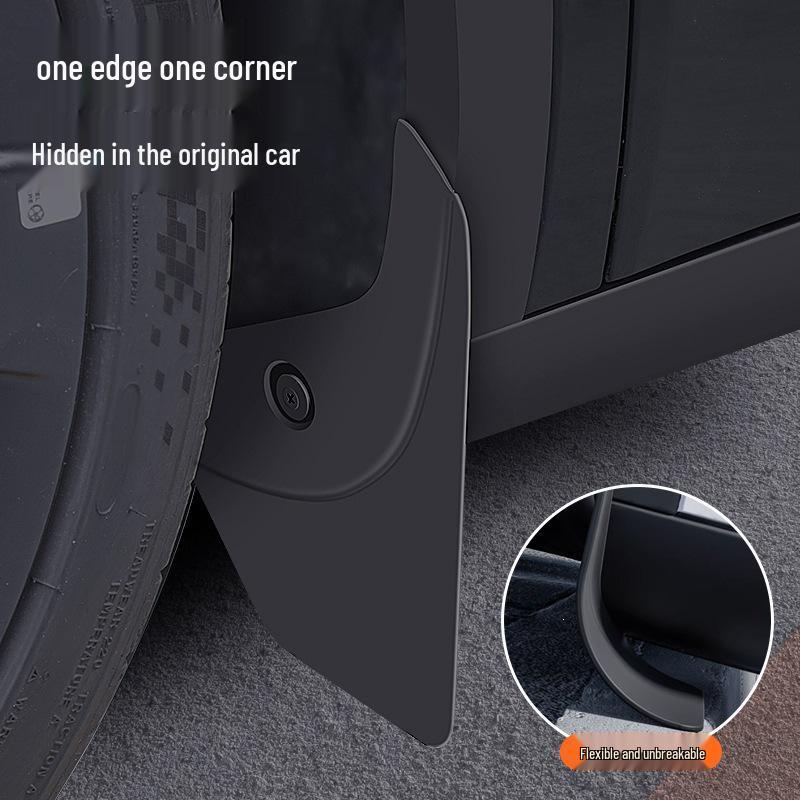 Tesla Mudguards: Updated Model 3/Y & Six-Seater Y Front Row Tire Modification Accessories