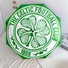 Celtic Football Club Muster, automatischer Klappschirm, tragbares und faltbares Design, 8 Schirmstäbe, ein Weihnachts- oder Geburtstagsgeschenk.