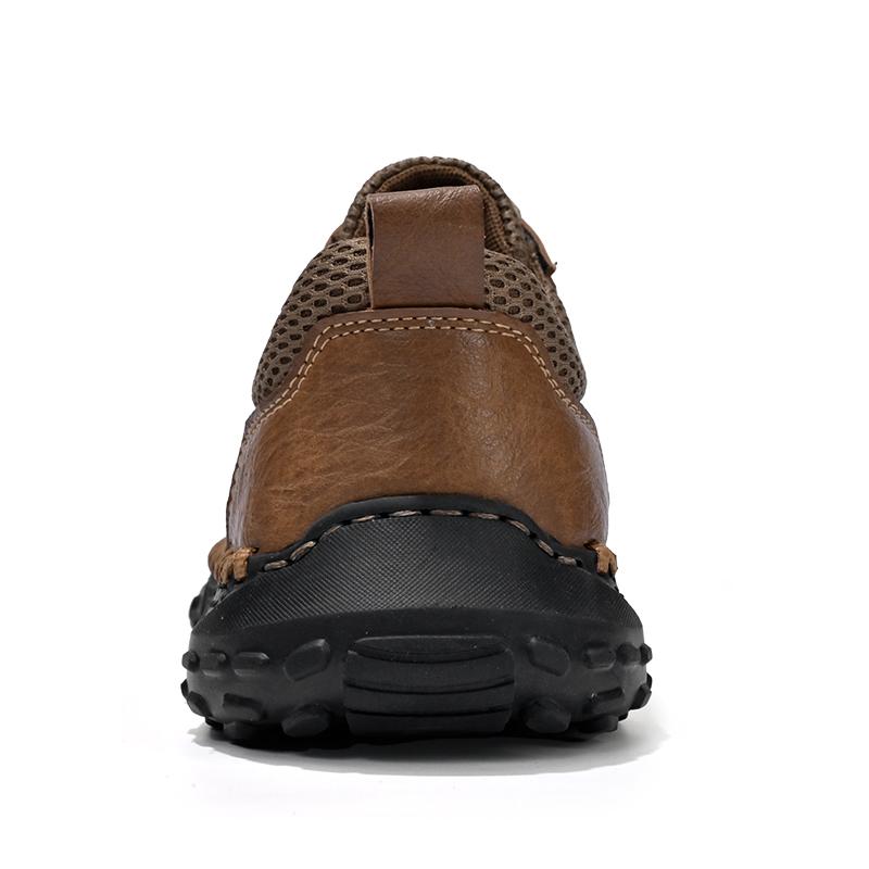 Handmade Genuine Leather Boots Men Shoes Comfortable Ankle Boots for Men Casual Shoes Moccasins Boots