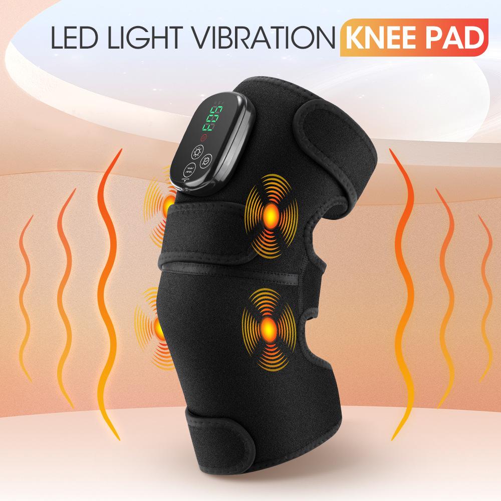 660nm 850nm Rotlichttherapie Kniebandage Heizmassage-Stütze mit 5000mAh Akku