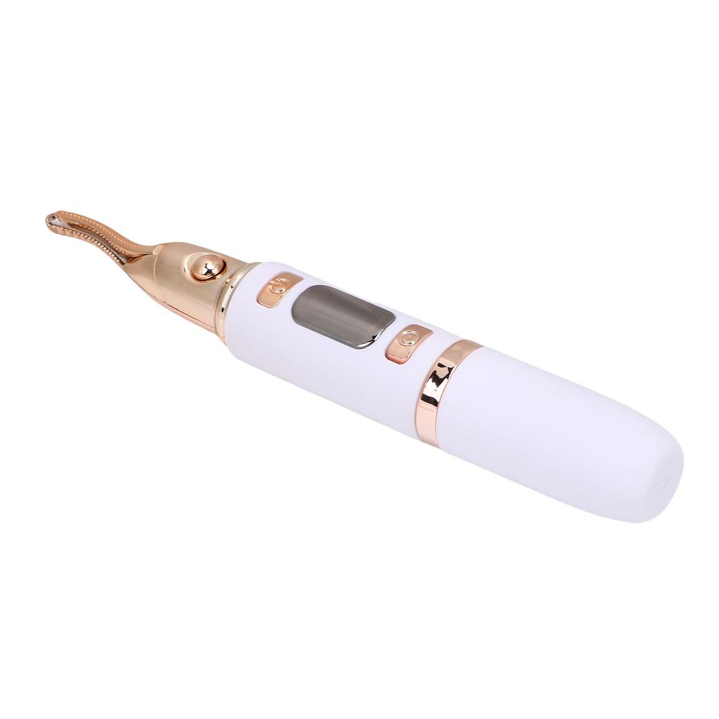 Heated Eyelash and Eyebrow Nose Trimm 3 In 1 USB Rechargeable Lash White