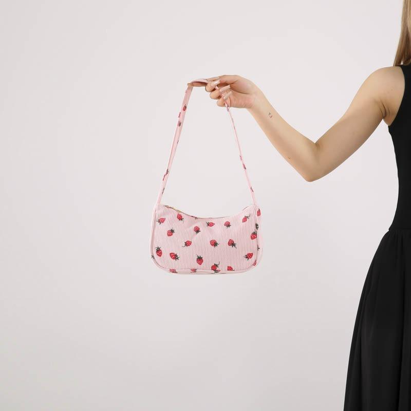 Literary and Versatile Girl's Armpit Bag, Casual Student's Simple Small Fresh Commuter Bag, Shoulder Bag