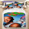 Space Jam Michael Jordan Home Soft Sofa Cover Blanket Down Pillowcase Duvet Cover Without Core Threepiece Set