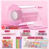 Transparent Blowing Bubble Full Set Reusable Nano Tape Crafts Nano Tape Toys  School Supplies