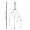 1/2PCS Head Massager Stainless Steel Octopus Head Relaxer Massage Soul Extractor Neck Massage Head Massage Brush
