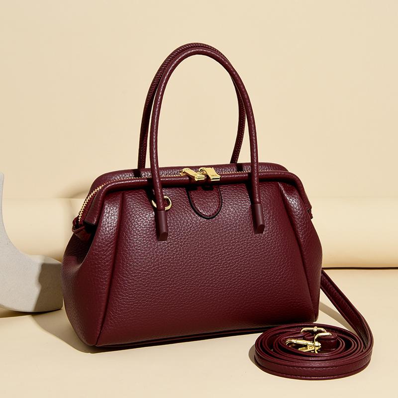 New Fashi Women PU Leather Shoulder Bag Luxury Designer Handbag Elegant Crossbody Purse for Ladies Casual Outfit Tote Bag Gift