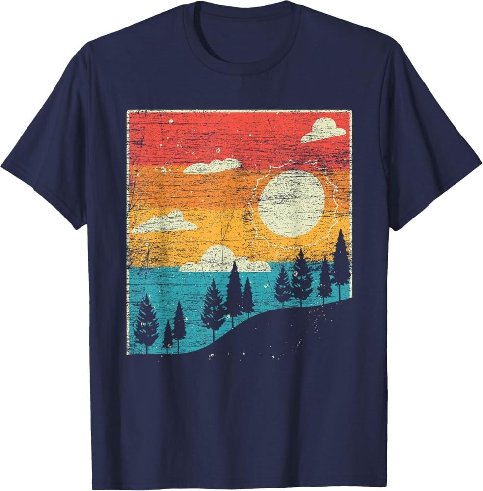Retro Nature T-Shirt Unisex T-Shirt XXL