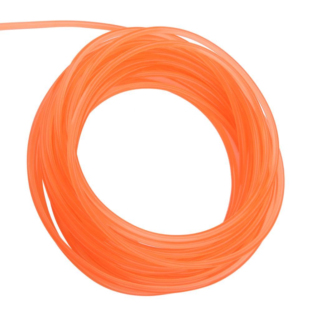 Orange Smooth PU Polyurethane Round Belt for Drive Transmission(6mm*10m)