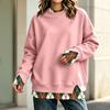 Women's Long Sleeve Casual Sweatshirt Loose Fit Pullover Top for Daily Wear