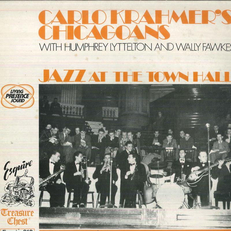 

LP Record CARLO KRAHMERS CHICAGOANS Jazz At The Town Hall ESQ319 ESQUIRE UK Jazz Used