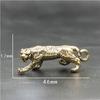 Antike Kupfer Tigerkönig Figuren Heimdeko Accessoires Vintage Messing Tier Berg Ornamente Tee Haustiere Schreibtisch Dekorationen