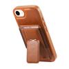 CASENEO For iPhone 16e Case with Foldable Kickstand TPU PU Leather PC Card Bag Magnetic Phone Cover  Compatible with MagSafe