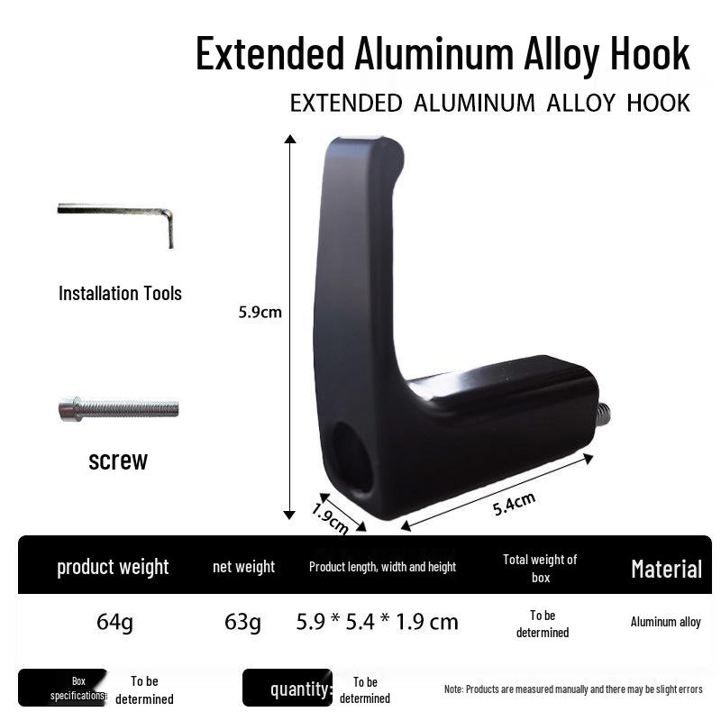 Elektrofahrzeug Frontmontierter Multifunktionaler Diebstahlsicherer Helm-/Batterie-Schlosshaken
