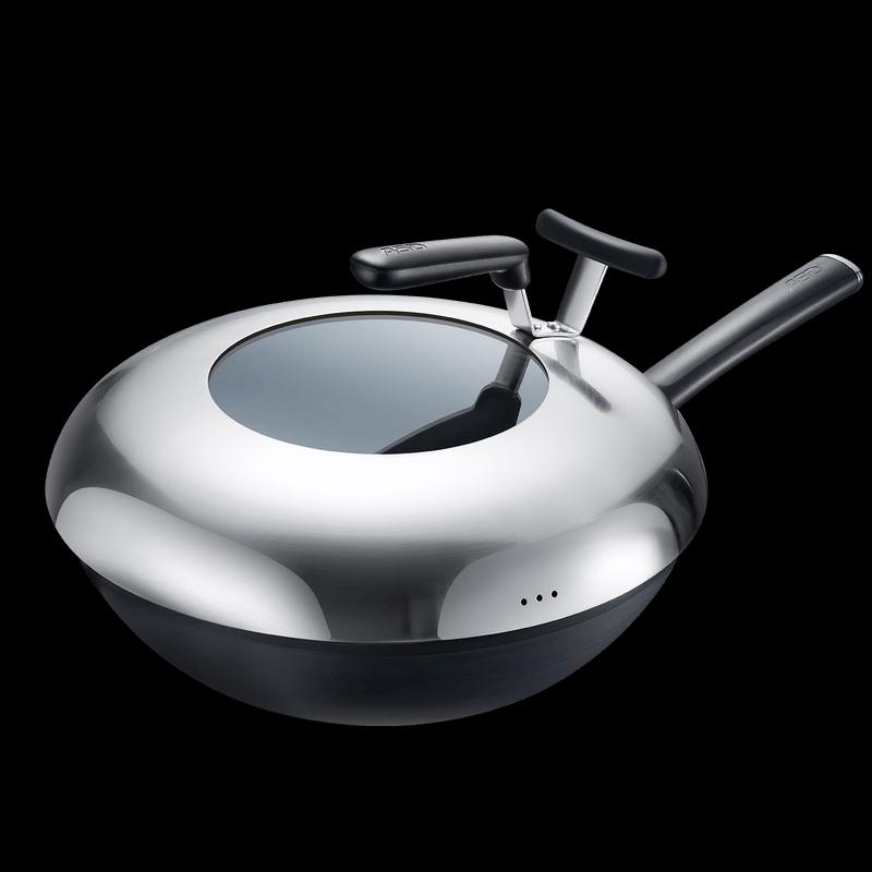 Aishida New Third Generation 30cm Refined Iron Wok