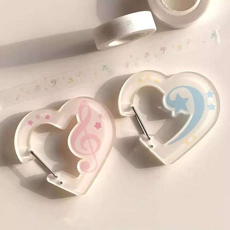 Cartton Acryl Karabiner Süßer Schlüsselanhänger Anhänger Dekoration Tasche Charm Schnalle Zubehör Geschenk
