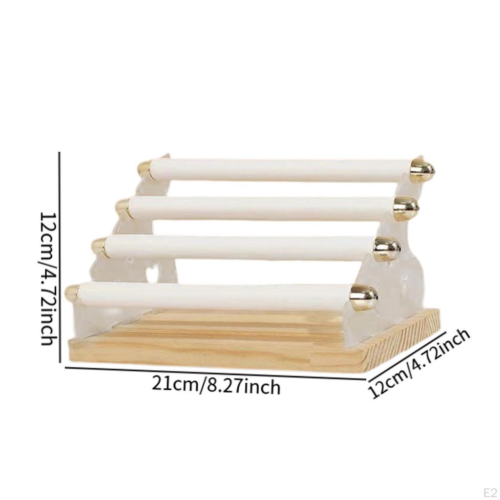 Jewelry Display Stand for Rings Storage Organizer with High Capacity Holder Dresser