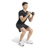 Adidas TechFit Compression Training Short Sleeve Black T-Shirt, Men's KVF01, (JE6698)
