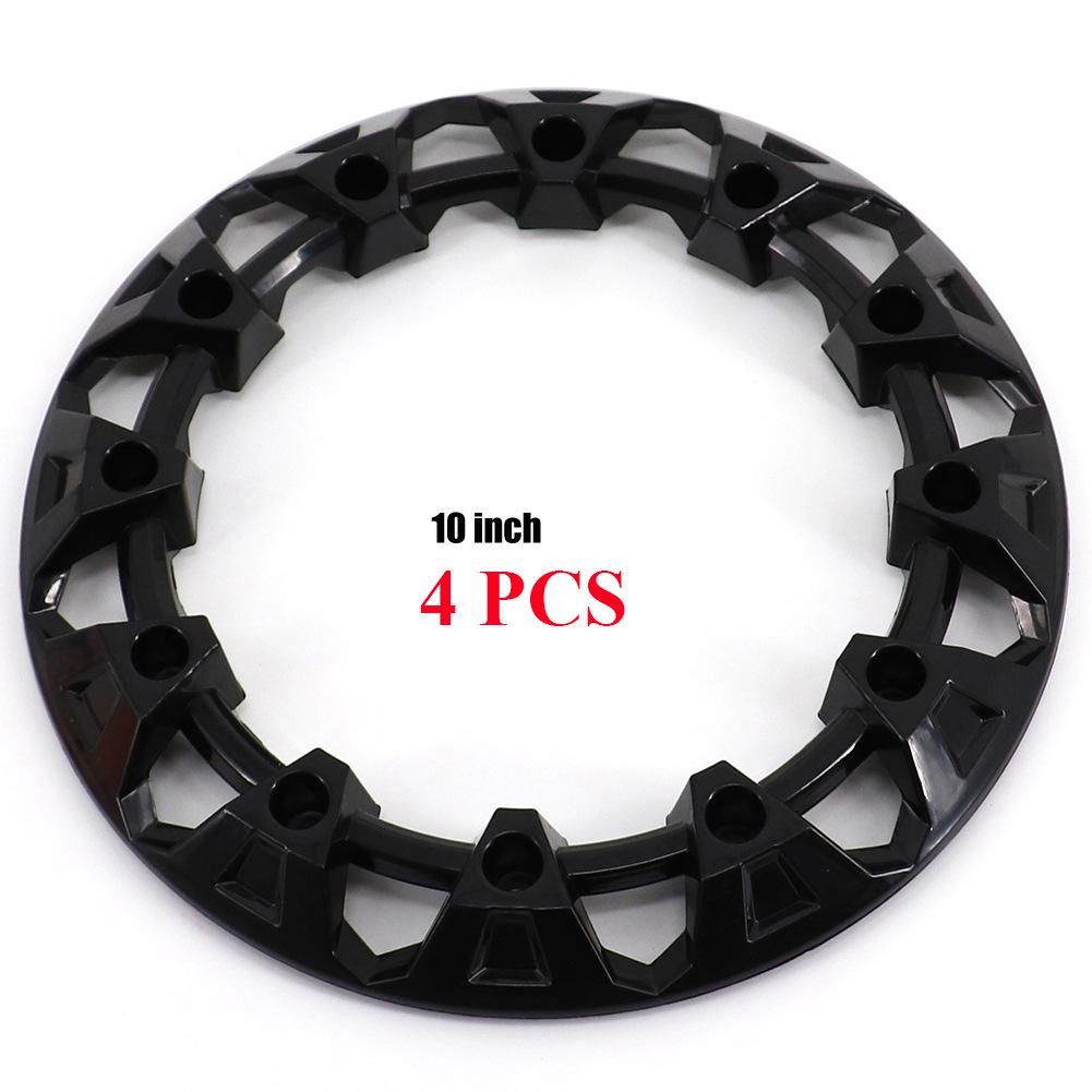 8-10 Inch Off-Road ATV/Beach Buggy Wheel Trim Cover - Colorful Decorative Tire Cap