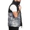adidas Tiedye Down Vest High Collar Padded Winter Men Vest Black Grey GE9985