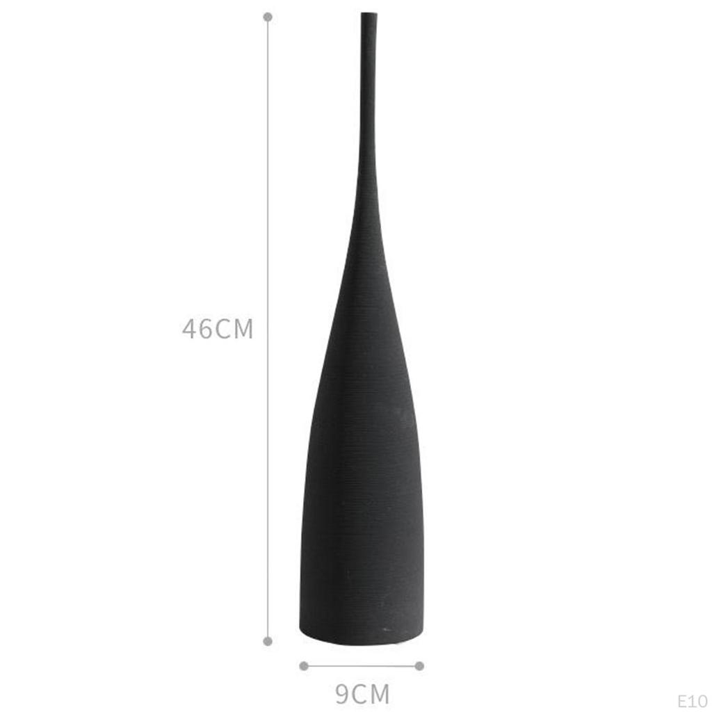 Ceramic Flower Vases, Bud Decorative Vase, Home Decor Centerpieces, Vases for Shelf, Mantle