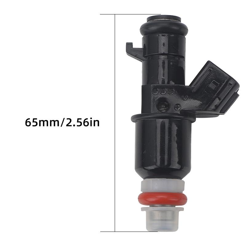 Fuel Injector 16450-RZP-003 For HONDA CIVIC CRV 2007 2008 2009 2010 2011 2012 2013 2014 2015 Black Accessories Replace 2 P