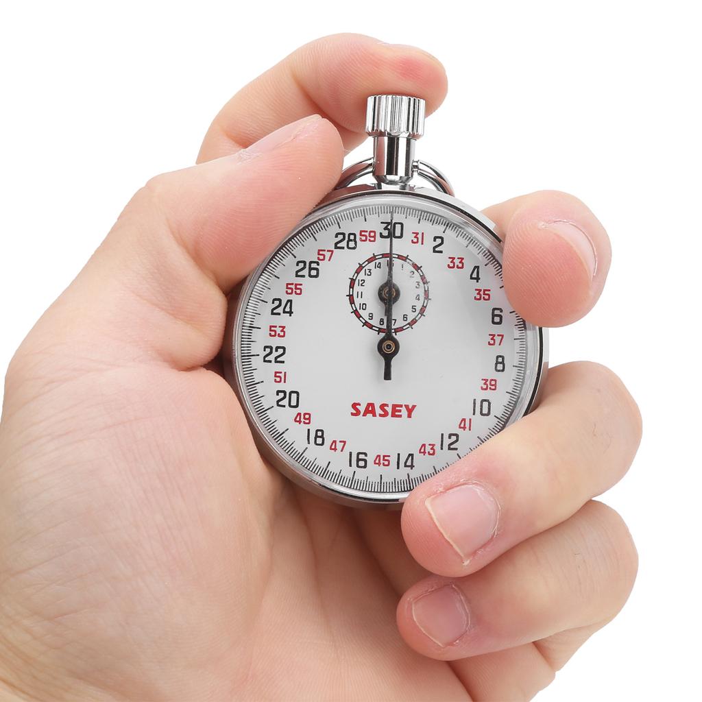 Mechanical Stopwatch Mechanical Stopwatch Round Sports Chronograph Running Timer Physics Teaching Equipment Sports Chronograph