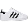 Adidas Originals Superstar Comfortable Versatile Fashion Shock Absorbing Durable Low Top Kids Sneakers Kids Sneakers White JQ4098