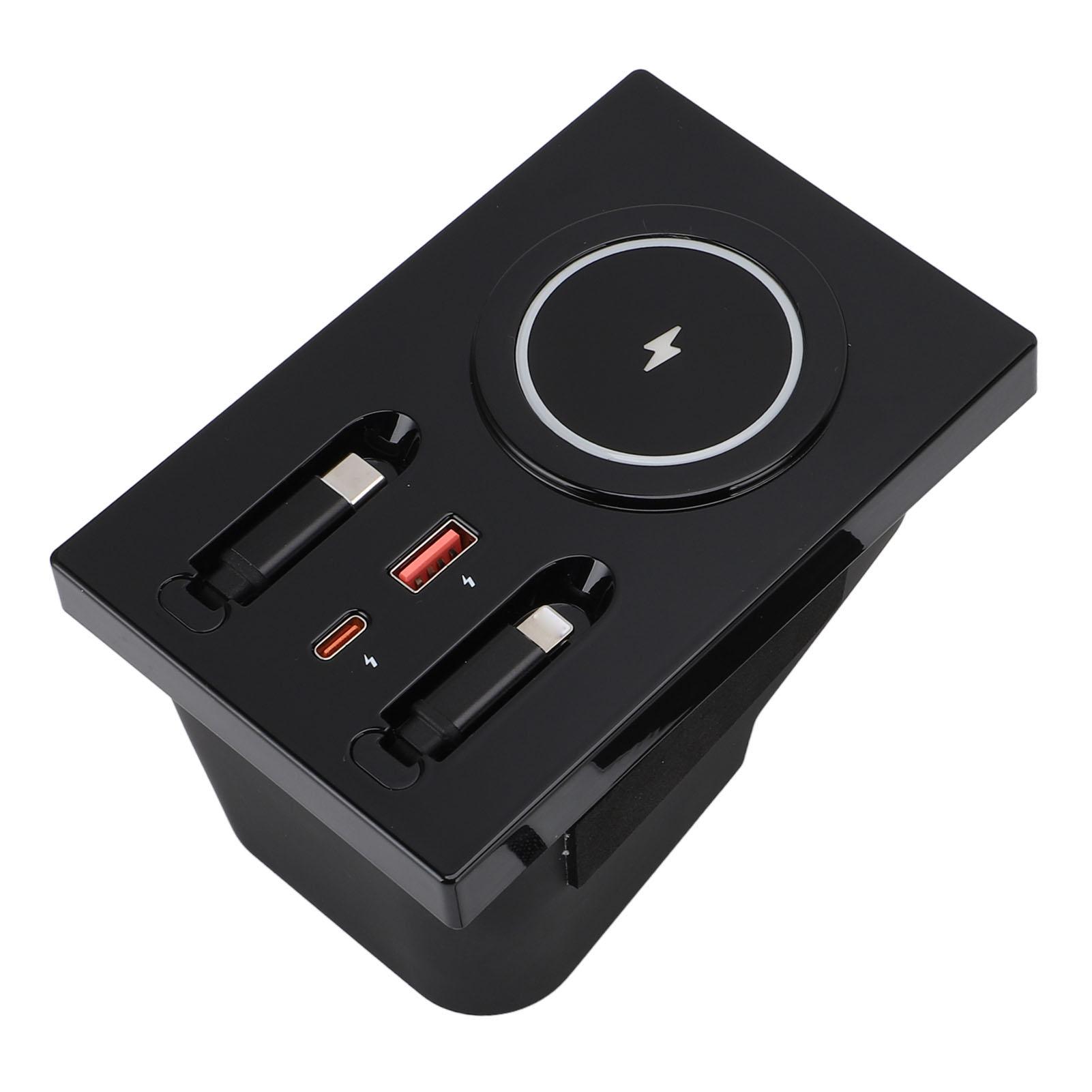 

Замена USB-хаба для Xc60 Xc90 S90 V90 S60 V60 Многопортовая док-станция для центральной консоли с