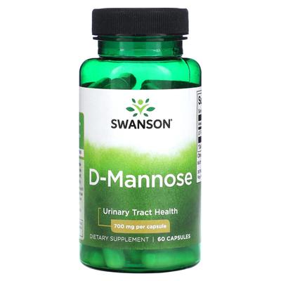 D-Mannose, 700Mg, 60 Capsules