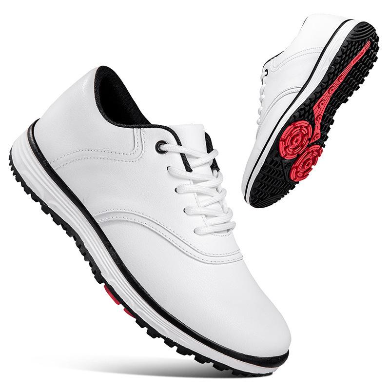 New Style Waterproof Breathable Spiked Golf Shoes for Men and Women 46