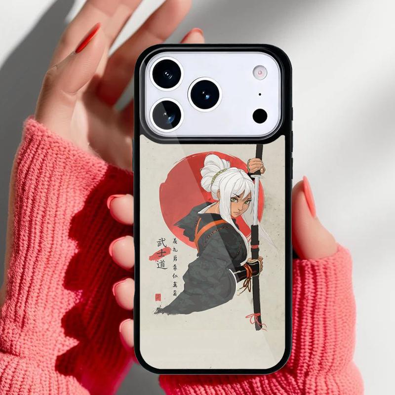 Bushido and Japanese Sun Phone Case for iPhone 17 16 15 14 13 Pro Max Back Cover for 12 11 Pro Coque