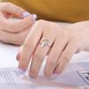 My Shape Cute Cat Rings Lovely Kitten Stainless Steel Finger Ring for Women Girls Adjustable Size Ring Fashion Jewelry Gifts