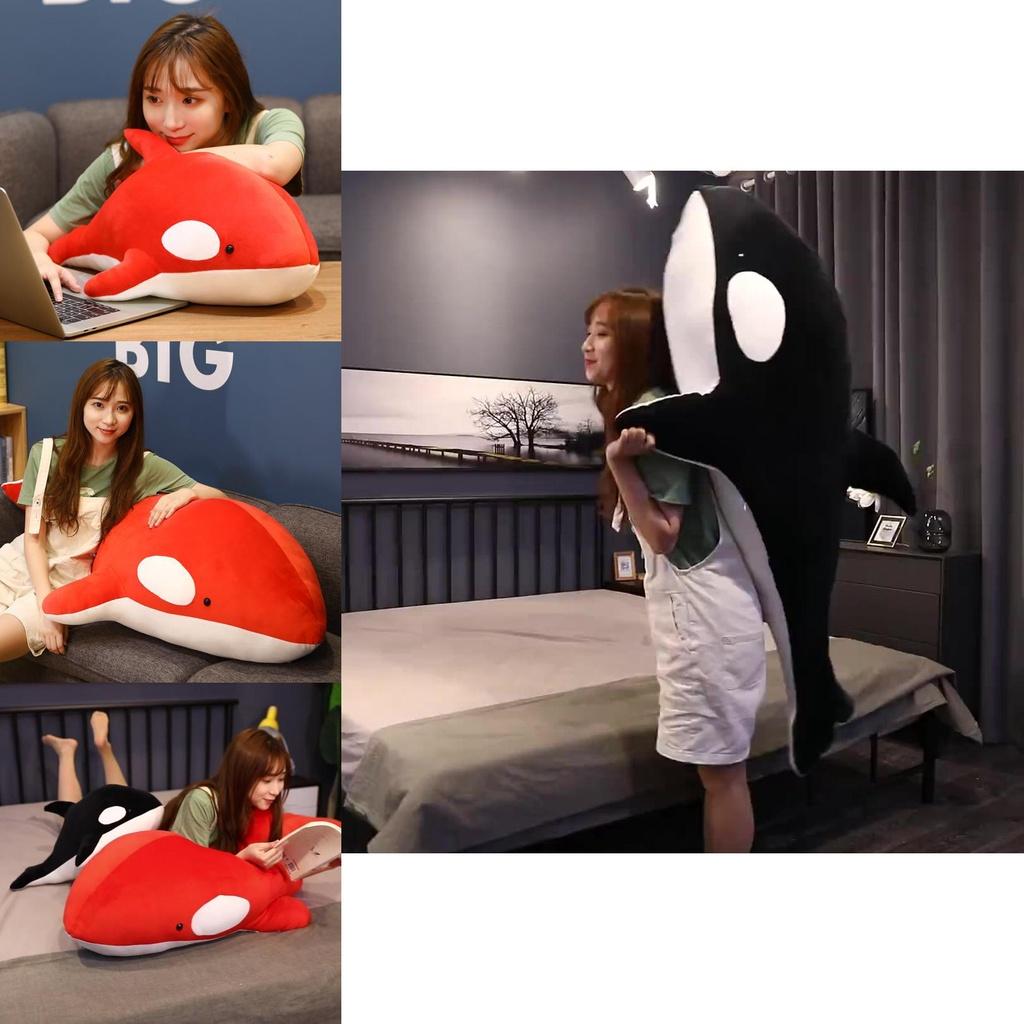 Arknights Skadi Whale Plush Toy Animal Pillow Soft Cuddly Kids Gift 60/80/100cm