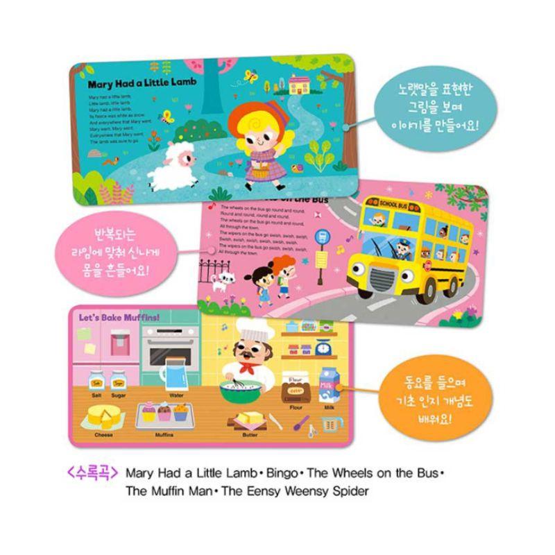 Tulip Sound Book Baby English Songs Interactive Book