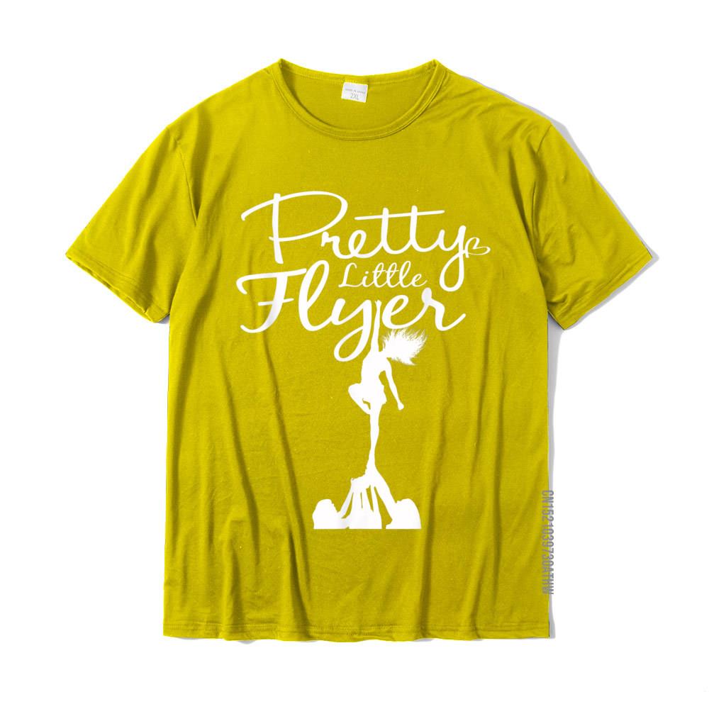 Pretty Little Flyer  Funny Cheerleading Squad T Shirt TShirt Cotton Normal Tops  Tees Fitted Mens Top TShirts Group