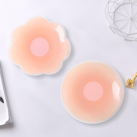 1 Pair Silicone Nipple Adhesive Nipple Covers Reusable Pasties