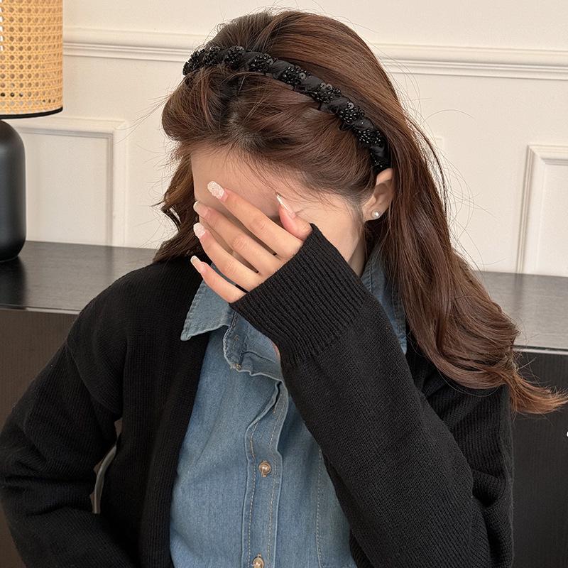 Headbands for women girl hair bands accessories korean vintage popular leading fashion makeup Hoops adults Designer new in