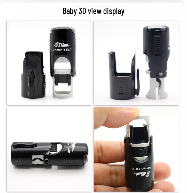 Sigiliu personalizat auto-tușant pentru semnătură cu finisaj lucios