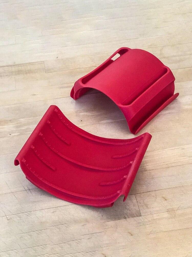 

1PC Multi-functional Silicone Anti-scald Non-slip Vegetable Cutting Aid Silicone Anti-slip Heat Insulation Clip Cooking Baking красный