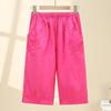 Summer Slim Fit Loose High Waisted Casual Pants for Women Straight Leg Pants for Outerwear