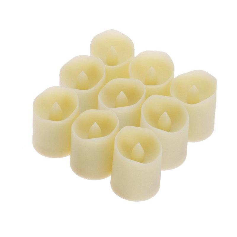 LED Tea Light Candles for Halloween, Christmas, Birthdays, Weddings - Remote Control Night Lights