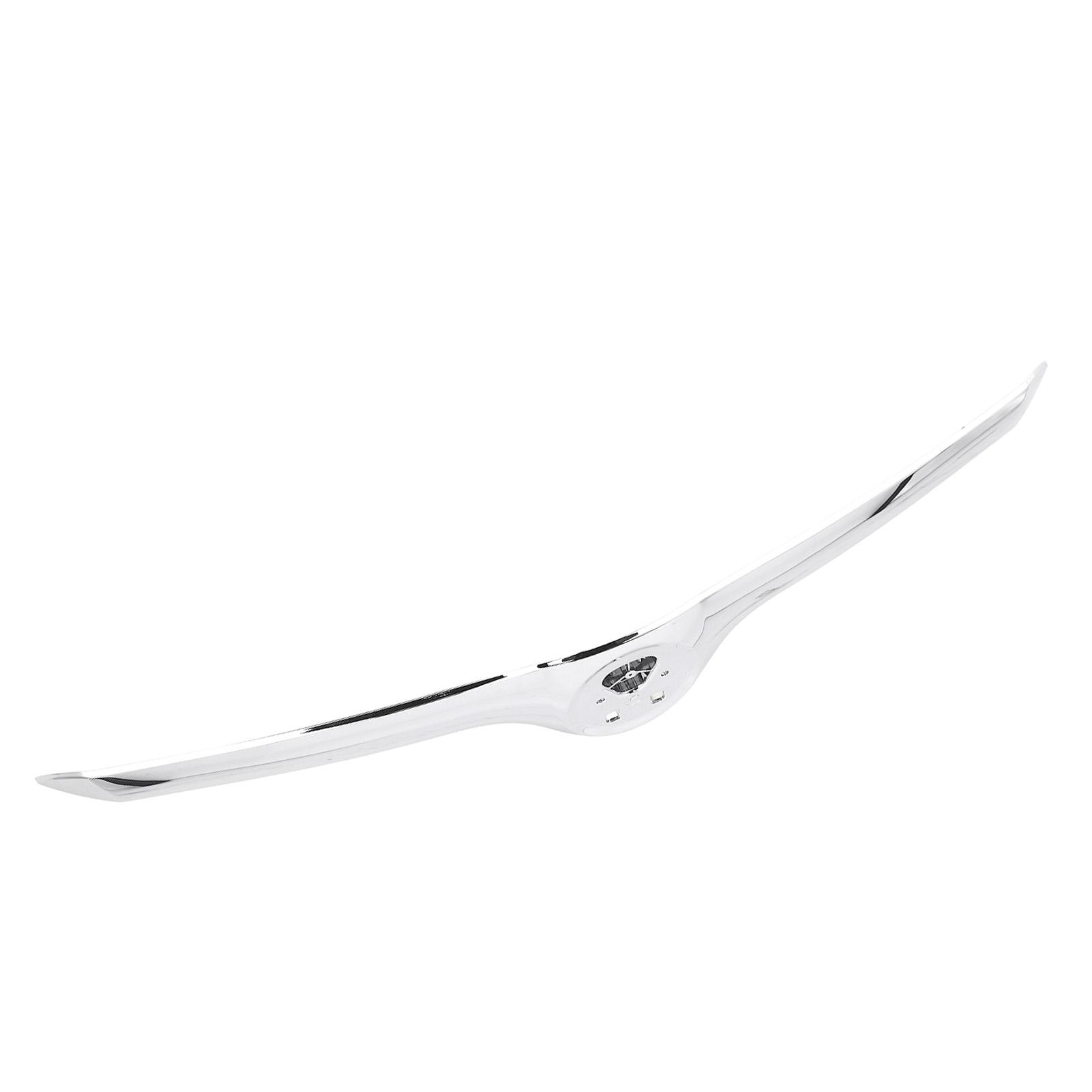 

Chrome Radiator Grill Cover 3T0853633 Stylish Abrasion Proof Rugged Front Center Bonnet Grill Cover