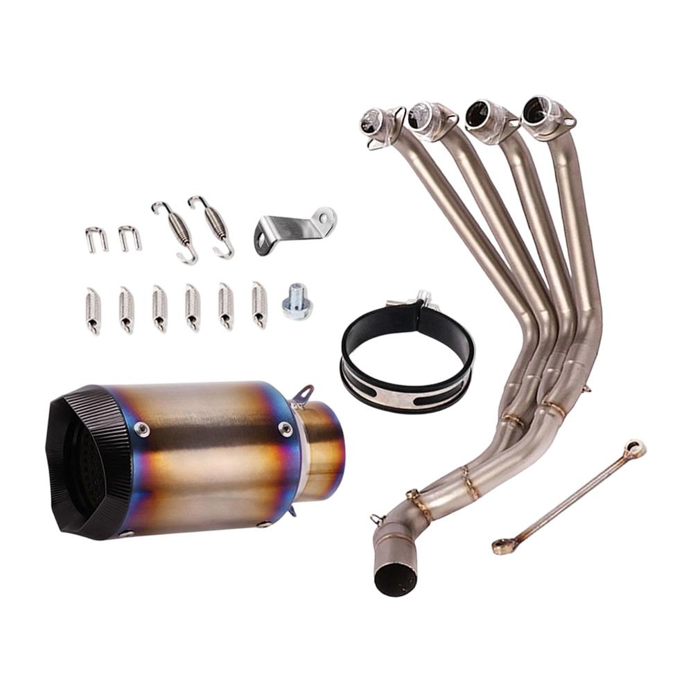 For Honda CBR650R/F CB650R/F 2014-2023 Full Exhaust System 51mm Header Link Pipe Exhausts Pipes