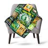 Golf Theme Home Customize Your Name Blankets Comfortable Soft Lightweight Allseason Multipurpose Blanket For Picnics Sofas Offices Beds Living Rooms