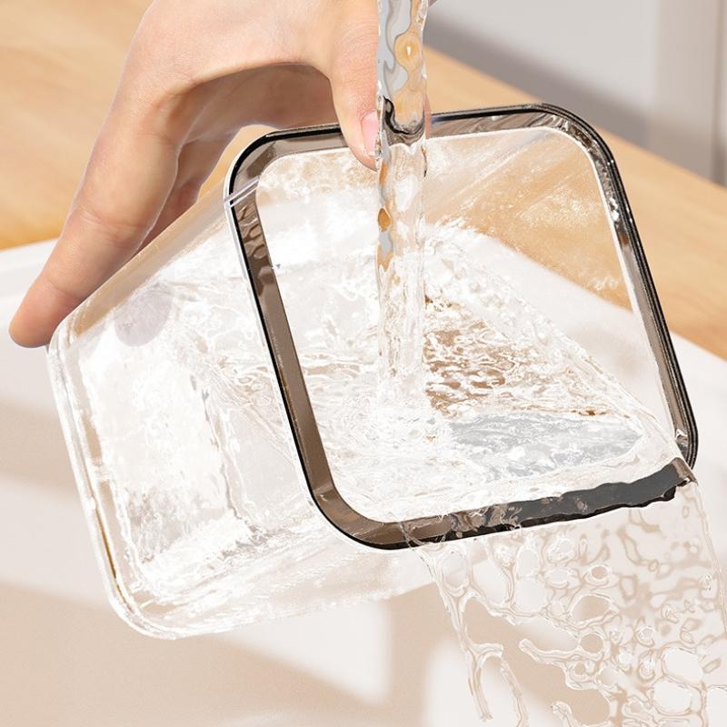 1Pcs Fridge Side Door Storage Boxes Portable Vegetables Fruits Preservation Box Kitchen Food Grade Plastic Storage Containers