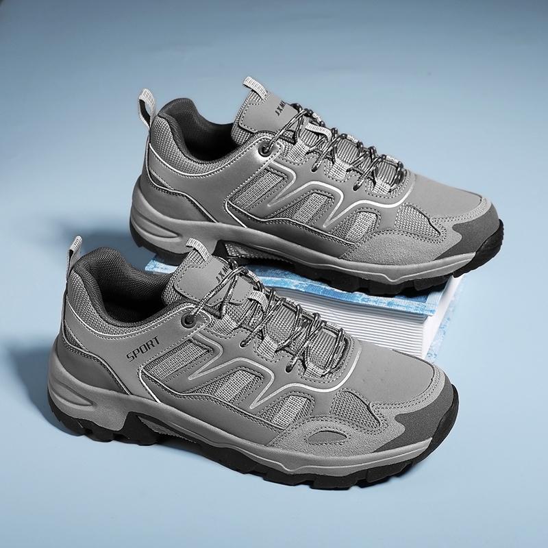 Neue Leichte Herren Freizeitschuhe Frühling Mode Rutschfest Atmungsaktiv Walking Sneaker Übergröße Outdoor Mesh Paar Wanderschuhe