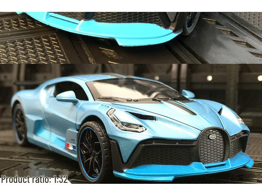 XA3217 Alloy Supercar Model with Sound & Light - Pull Back Metal Toy Car for Boys