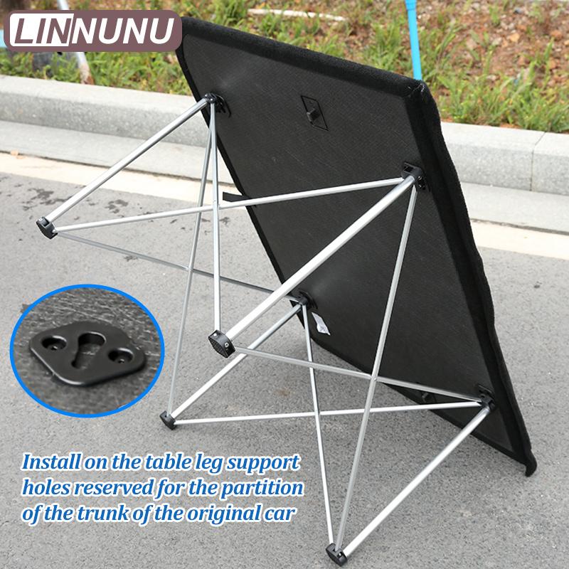 LINNUNU Car Trunk Partition Table Leg Bracket Fit for Chery JETOUR T2 Traveller Expansion Folding Bulkhead Bracket Accessories