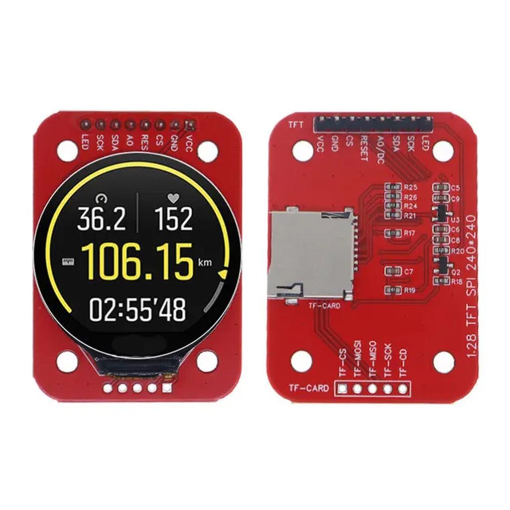 TFT Display 1.28 Inch TFT LCD Display Module Round RGB 240*240 GC9A01 Driver 4 Wire SPI Interface 240x240 PCB For Arduino
