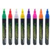 LED Writing Board Whiteboard Pen Multi Colored Highlighters Dust Free Liquid Chalk Marker Pen